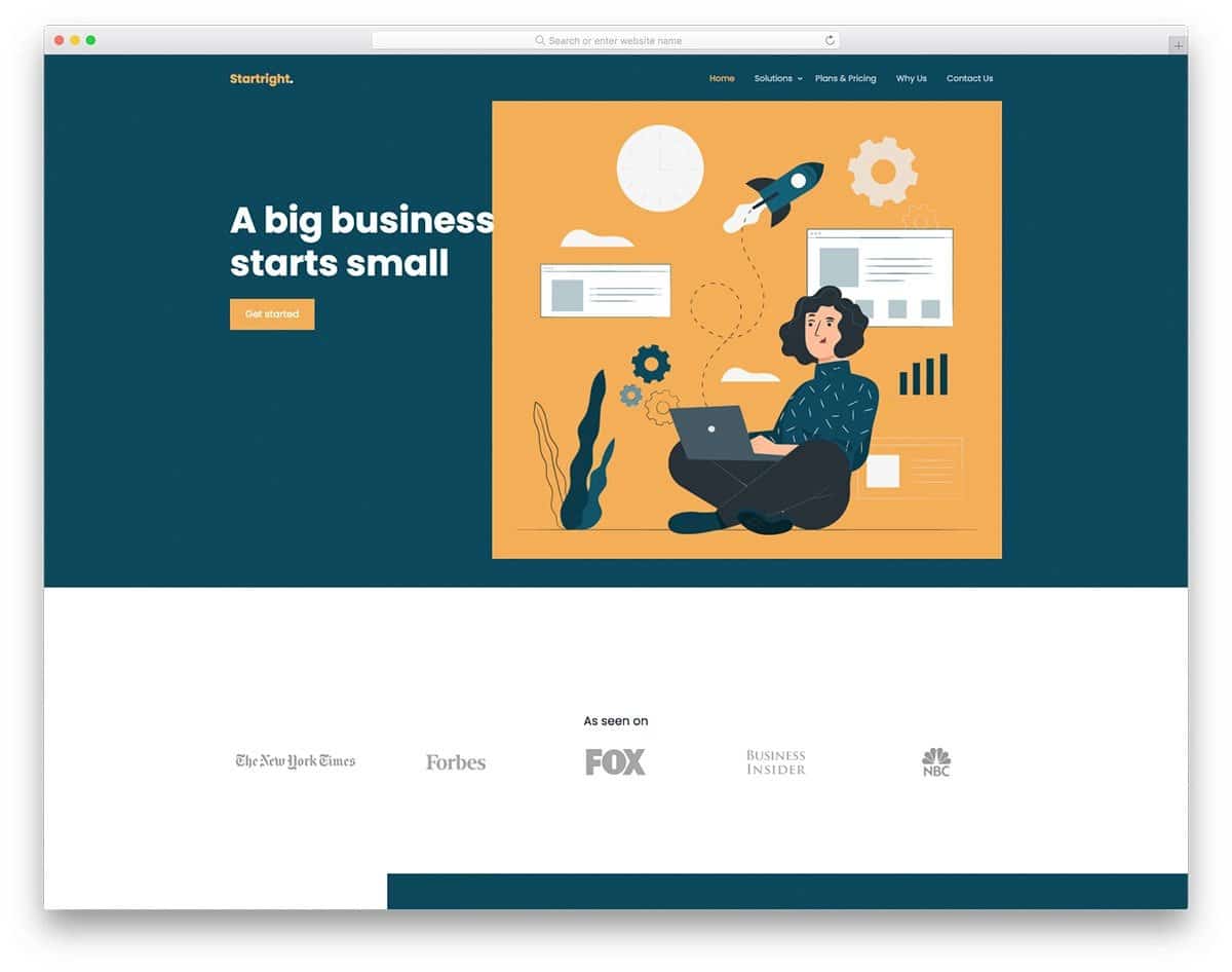 bootstrap 5 business and hosting website template