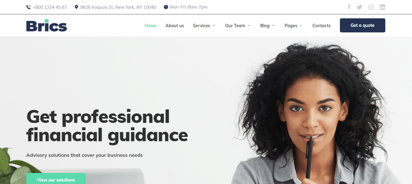 brics-consulting-website-template