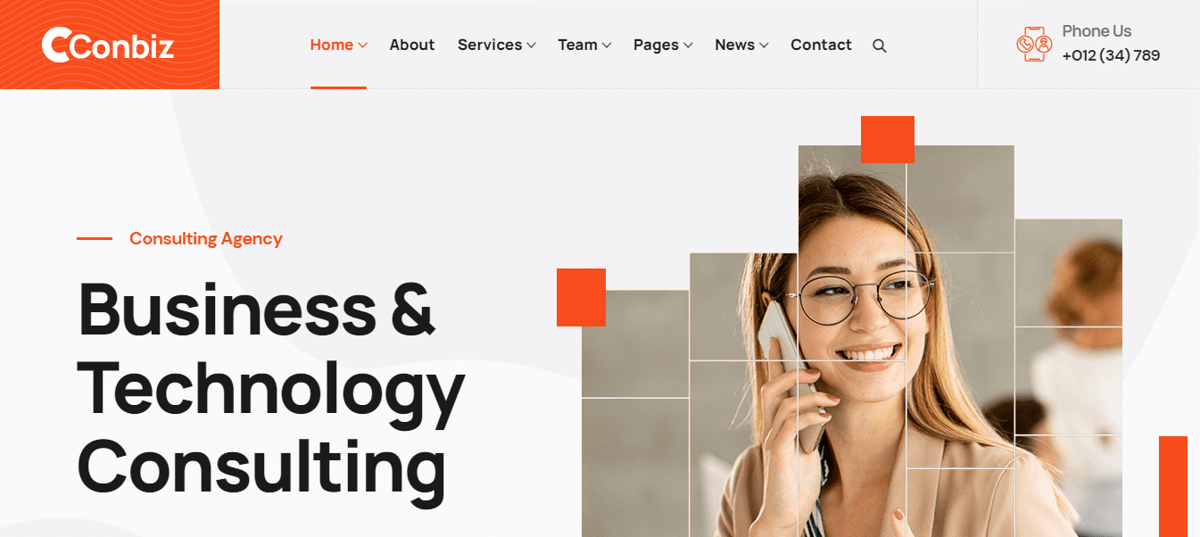 conbiz-consulting-website-template