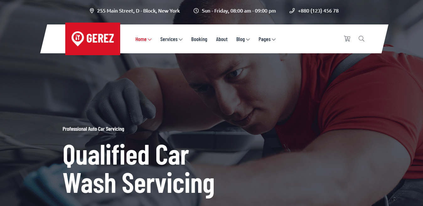 gerez-automotive-website-template