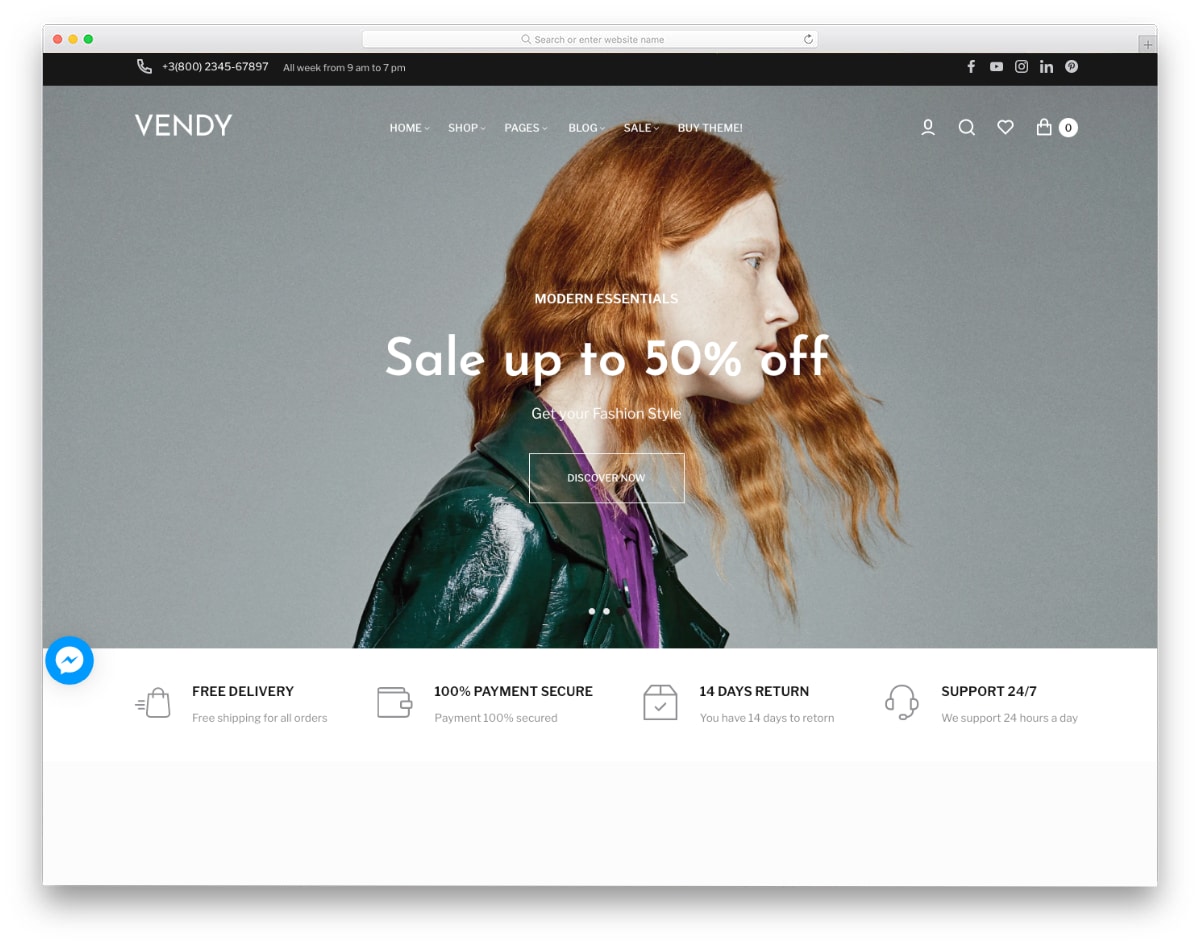 Simple Shopify Theme for fashion and apparel stores