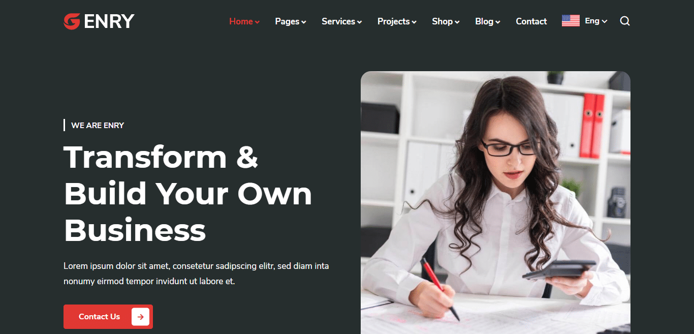 enry-education-website-template