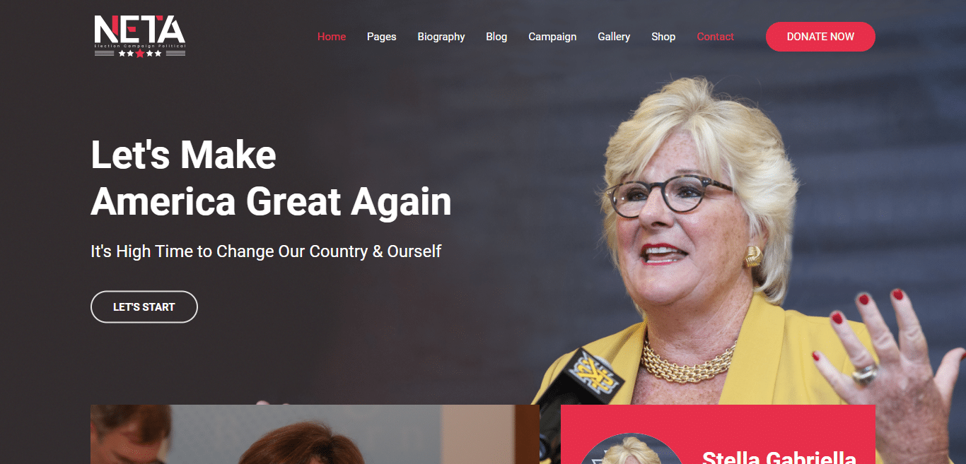neta-political-website-template