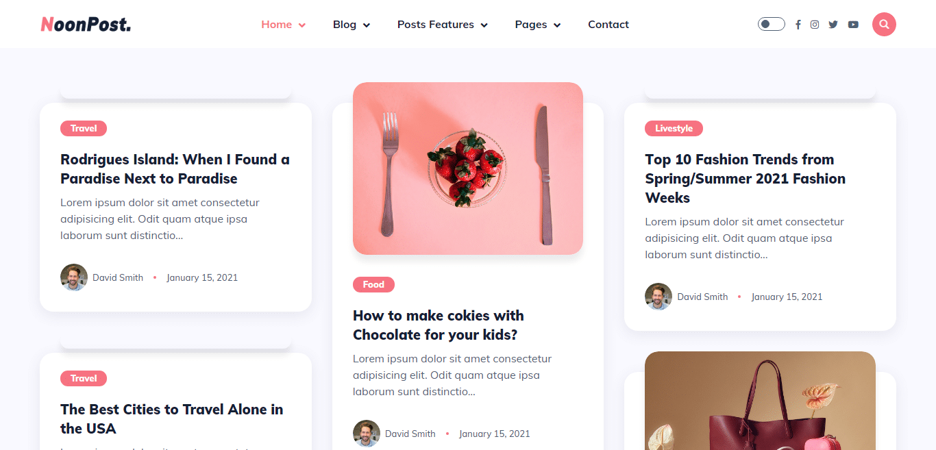 noonpost-news-website-template