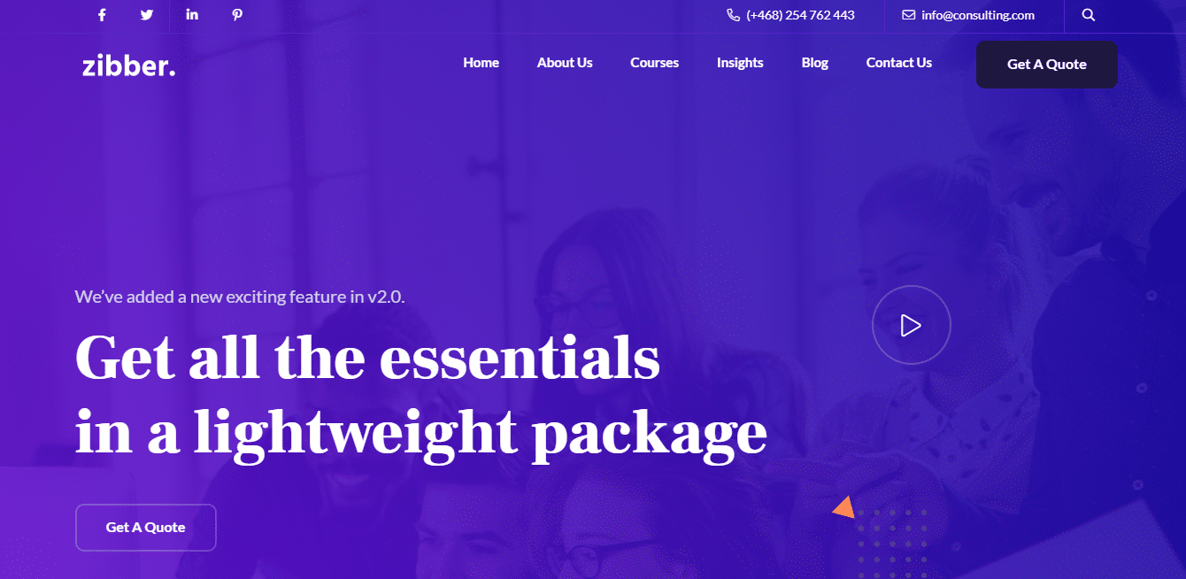 zibber-html5-business-responsive-website-template