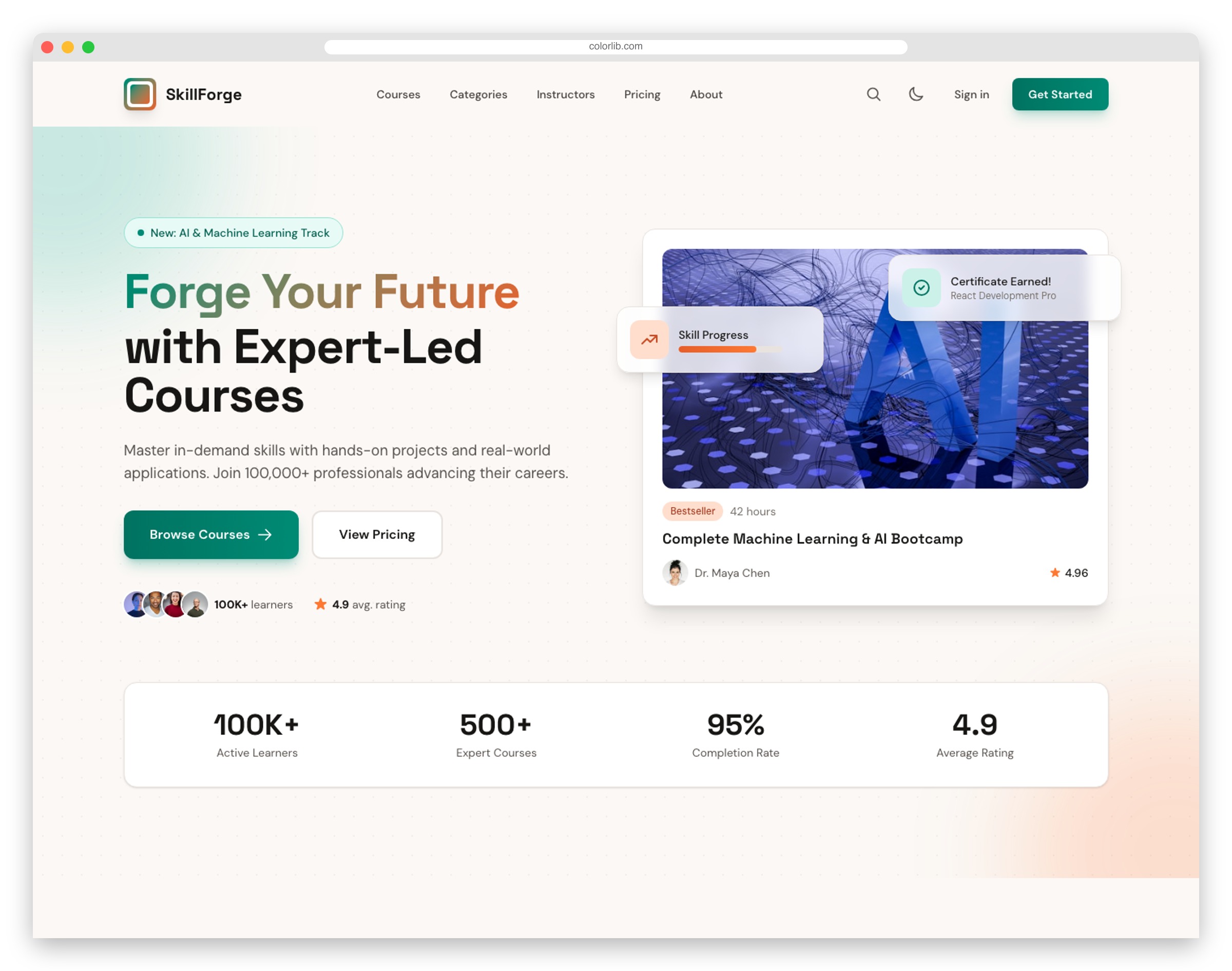 Academix - Free Tailwind CSS Education Template