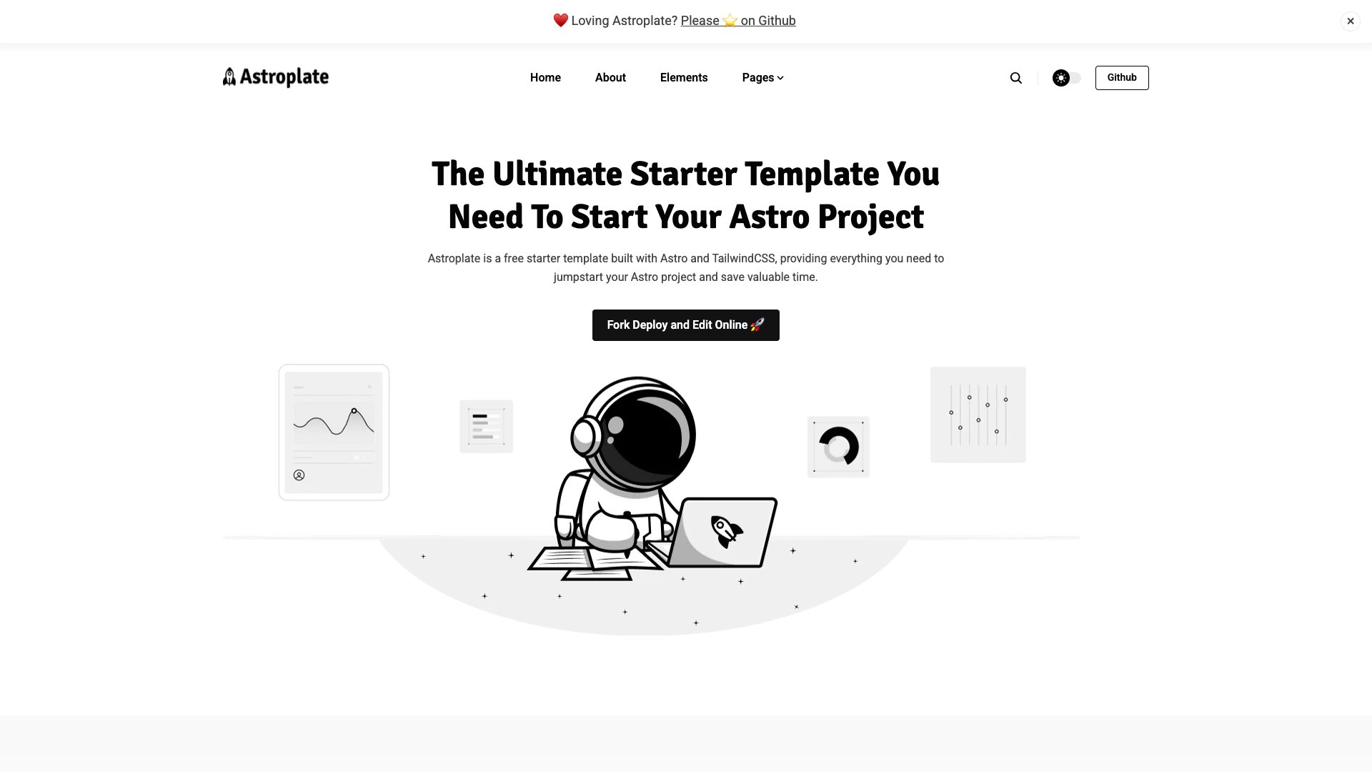 Astroplate - Free Astro Multi-purpose Template