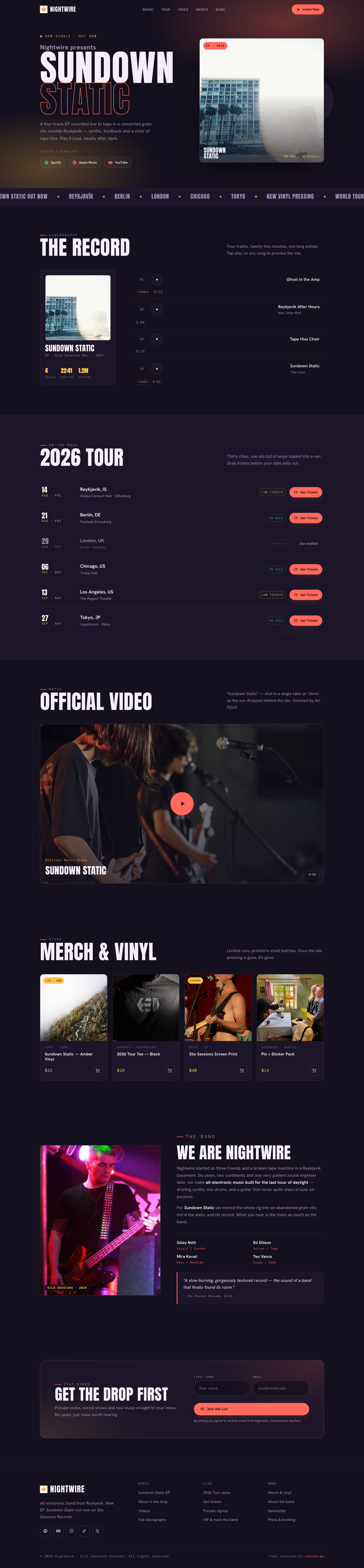 Amplify — full page preview