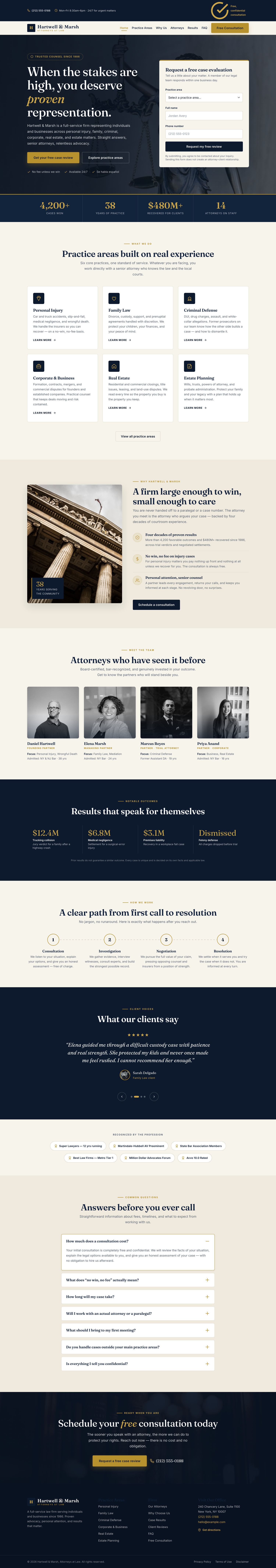 Counsel — full page preview