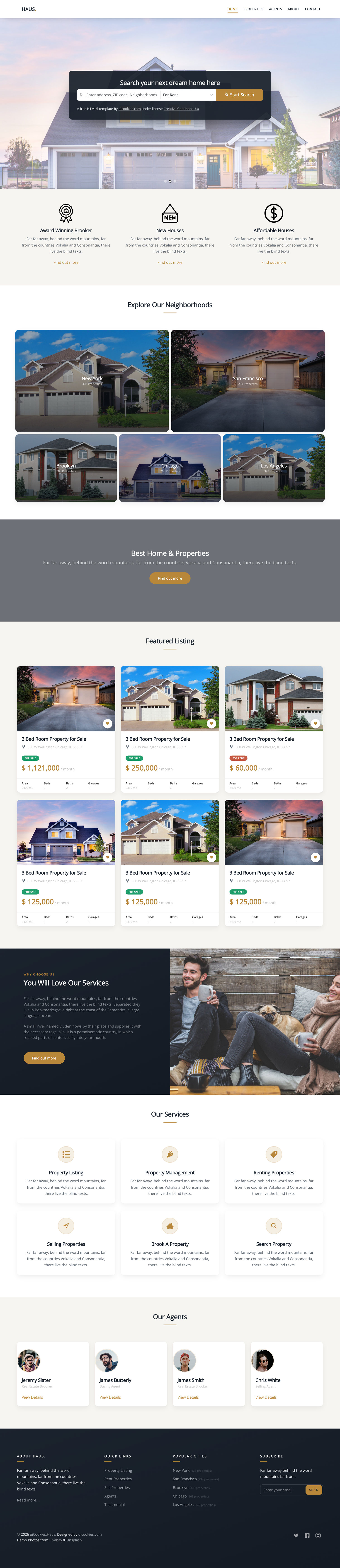 Haus — full page preview