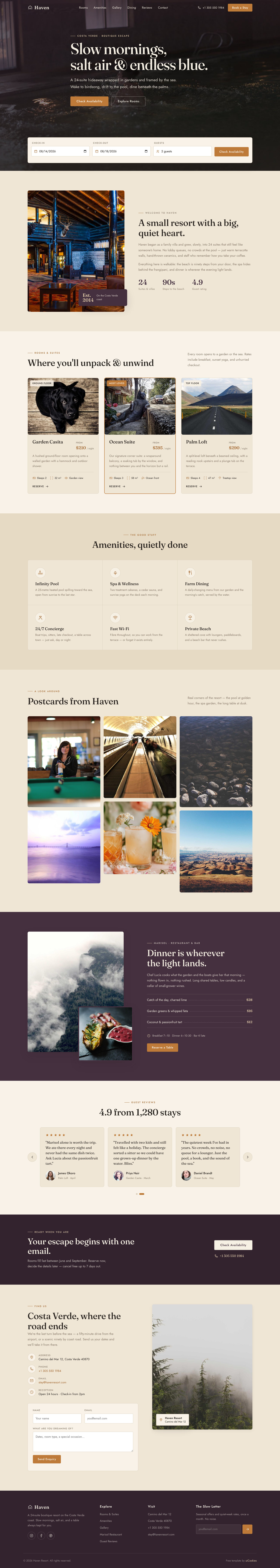 Haven — full page preview