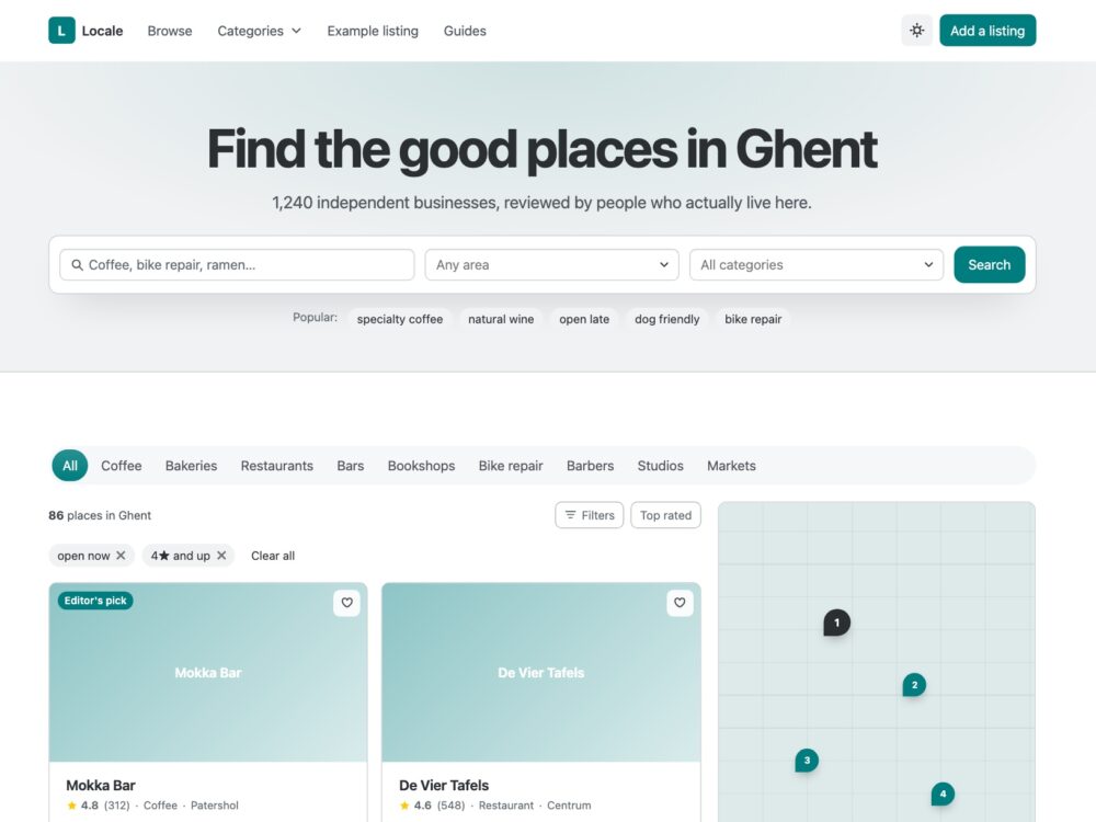 locale template preview