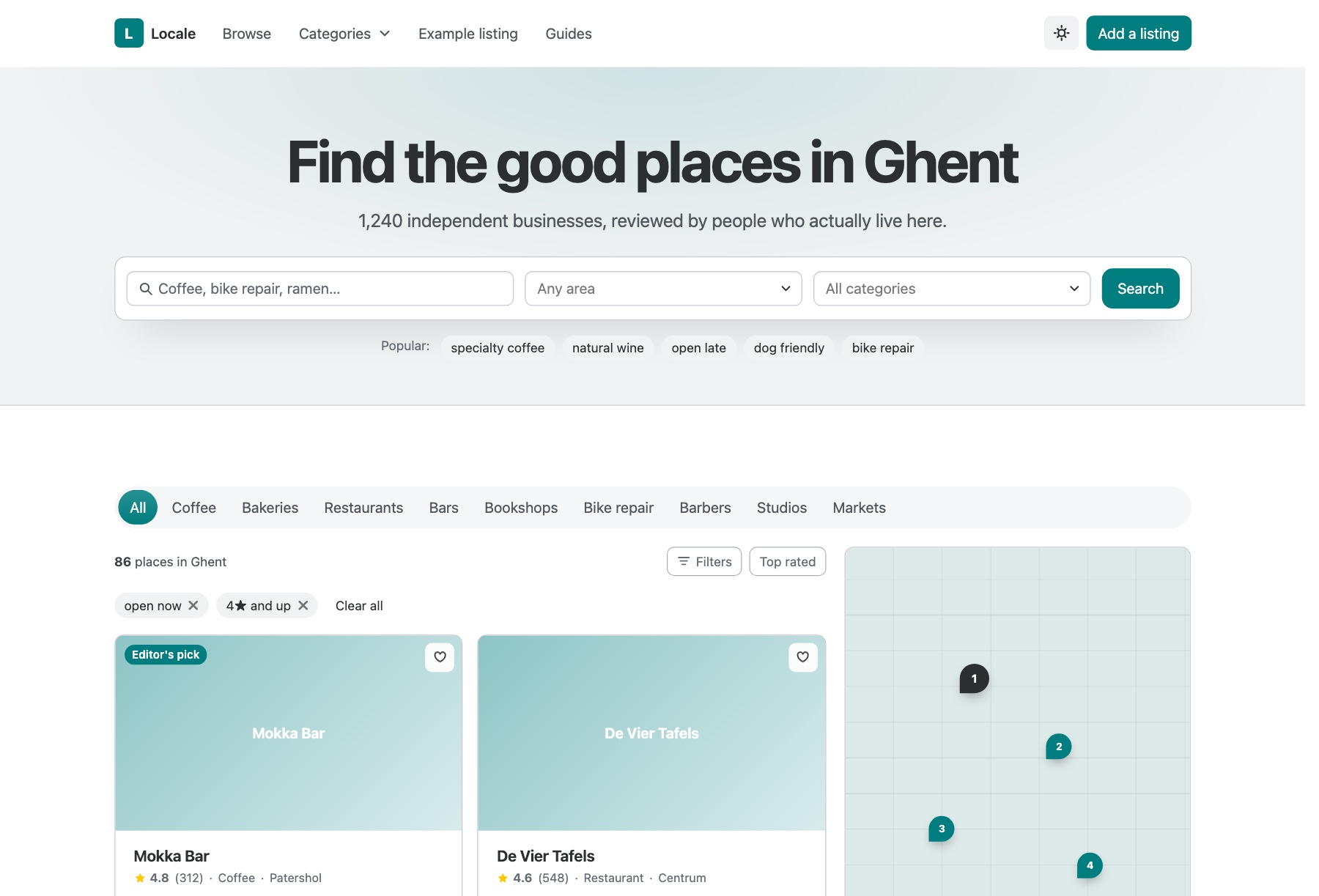 locale template preview
