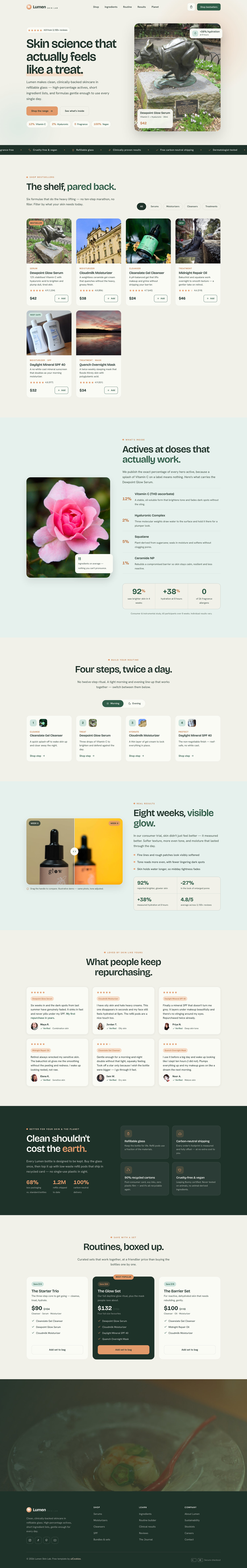Lumen — full page preview