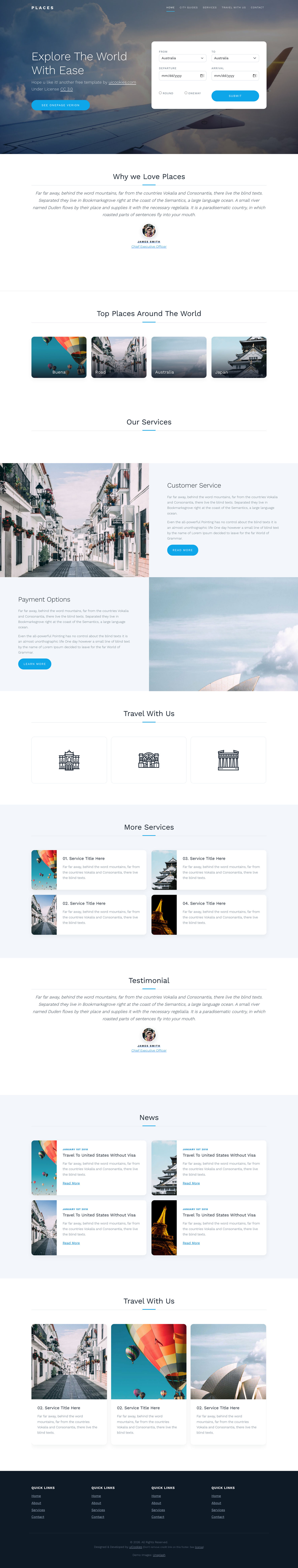 Places — full page preview