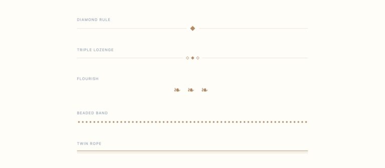 Dividers – 8 Free CSS Divider & HR Sets - uiCookies