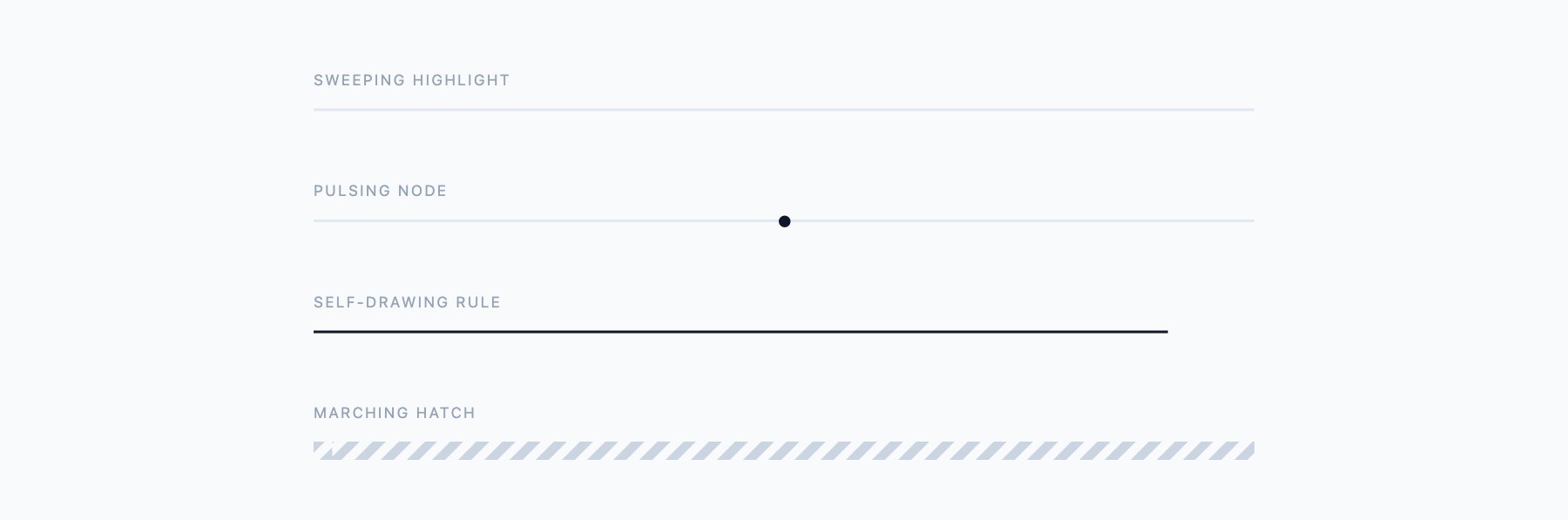 Animated Dividers — free CSS divider templates by uiCookies