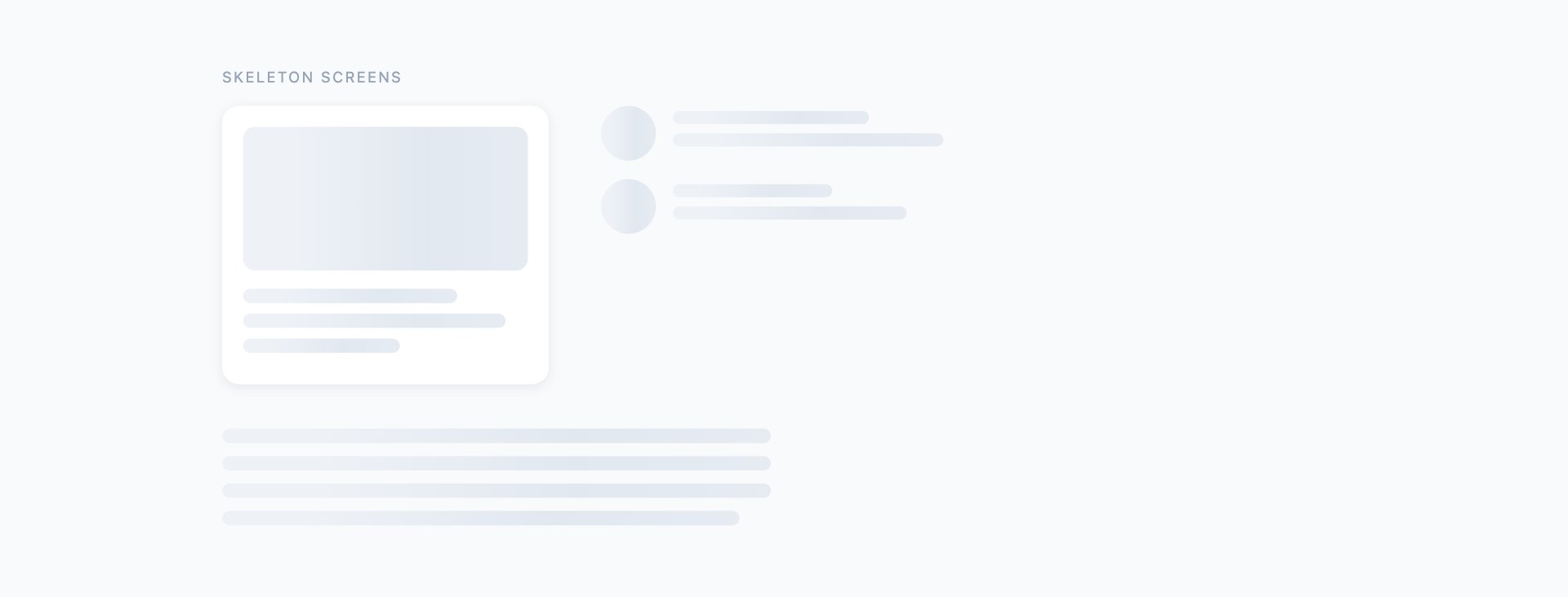 Skeleton Screens — free CSS loading animations by uiCookies
