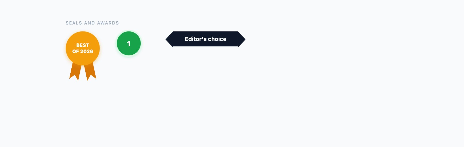 Award Ribbons — free CSS ribbon designs by uiCookies