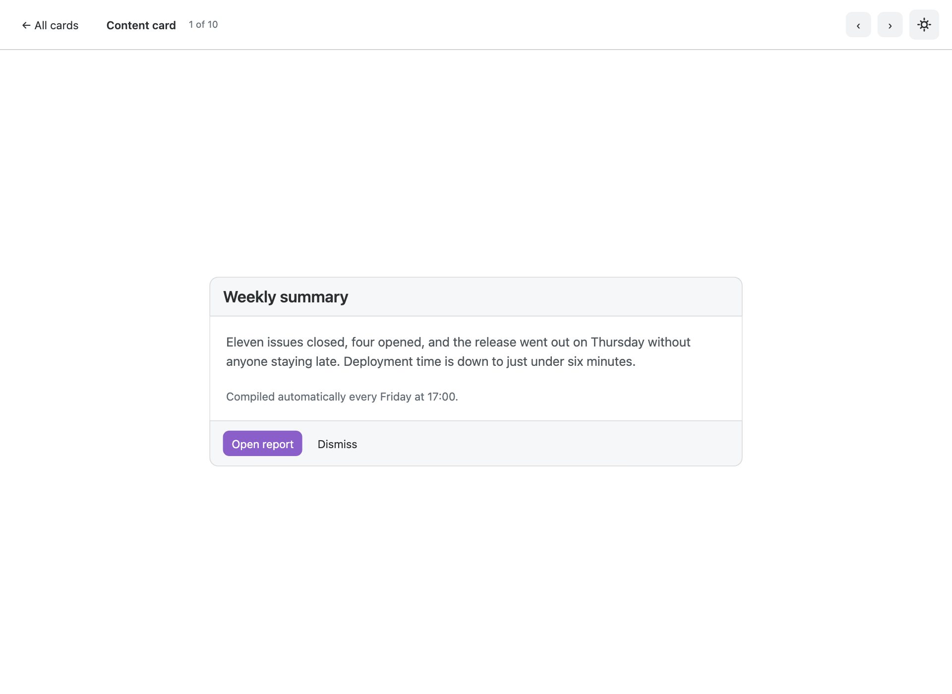 Content card — free Bootstrap 6 template by uiCookies