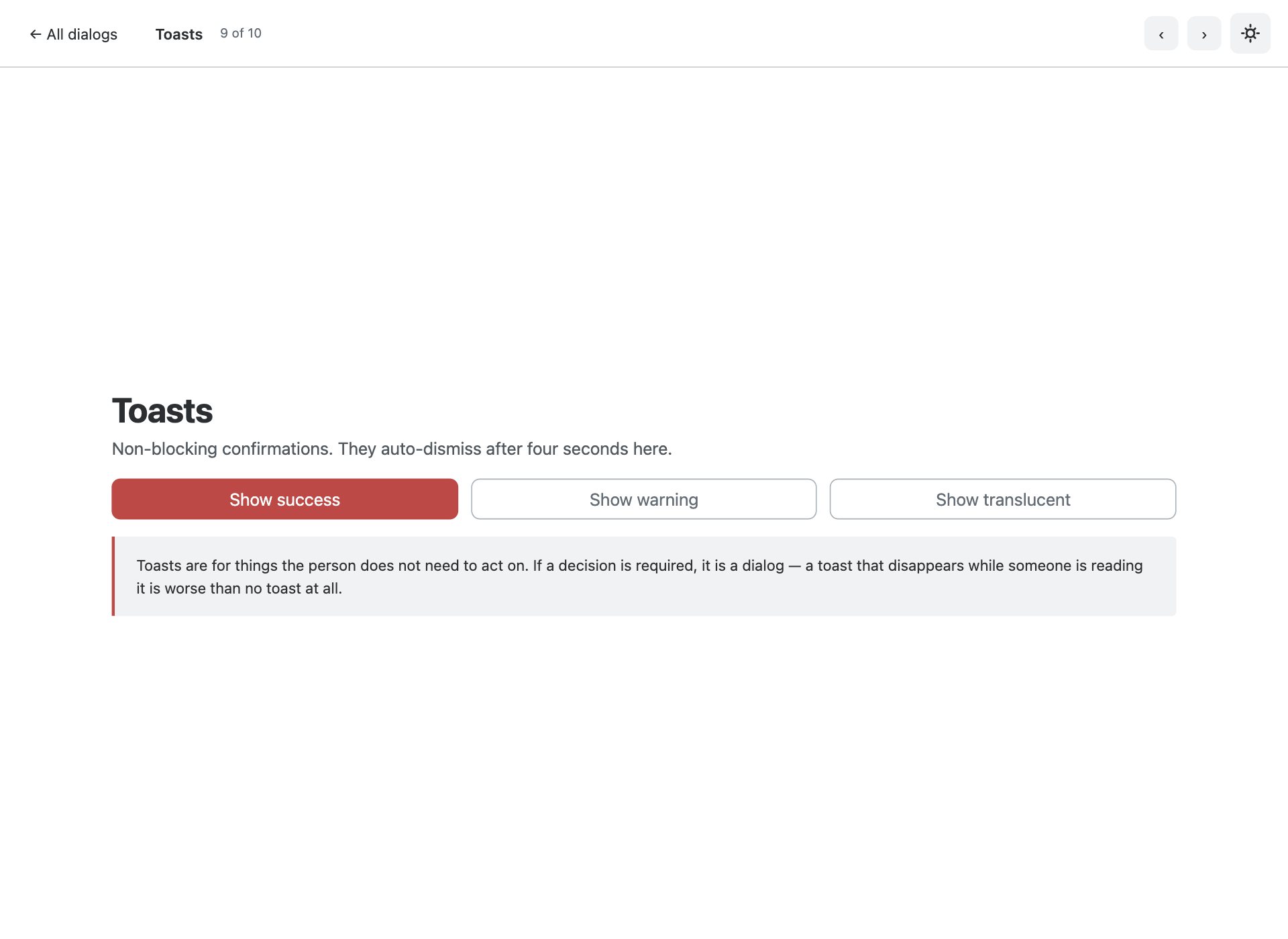 Toasts — free Bootstrap 6 template by uiCookies
