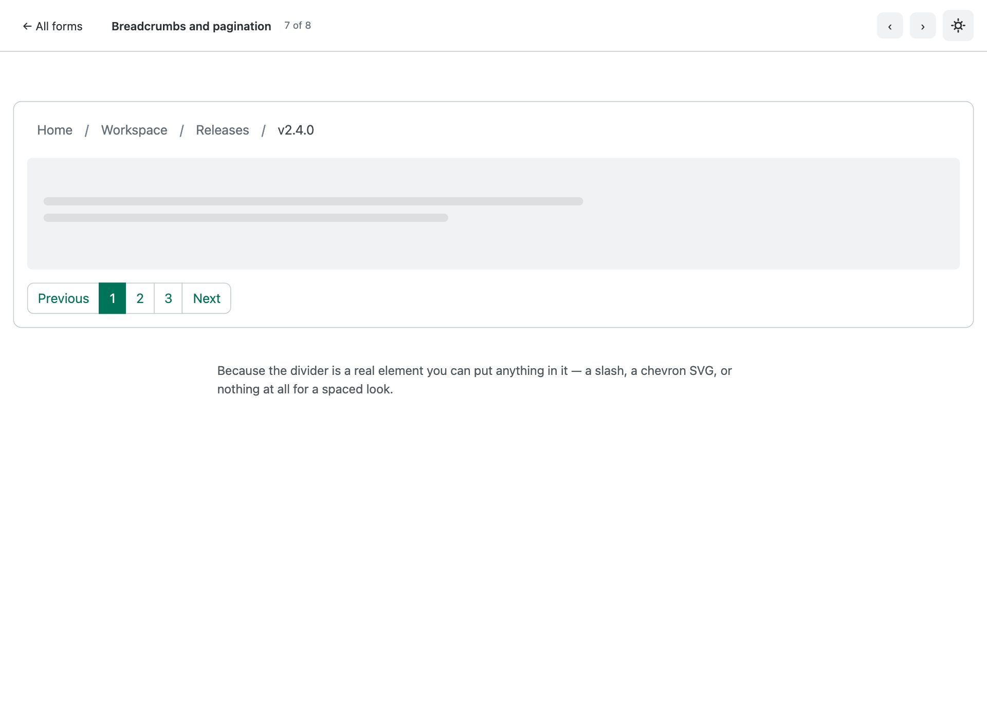 Breadcrumbs and pagination — free Bootstrap 6 template by uiCookies