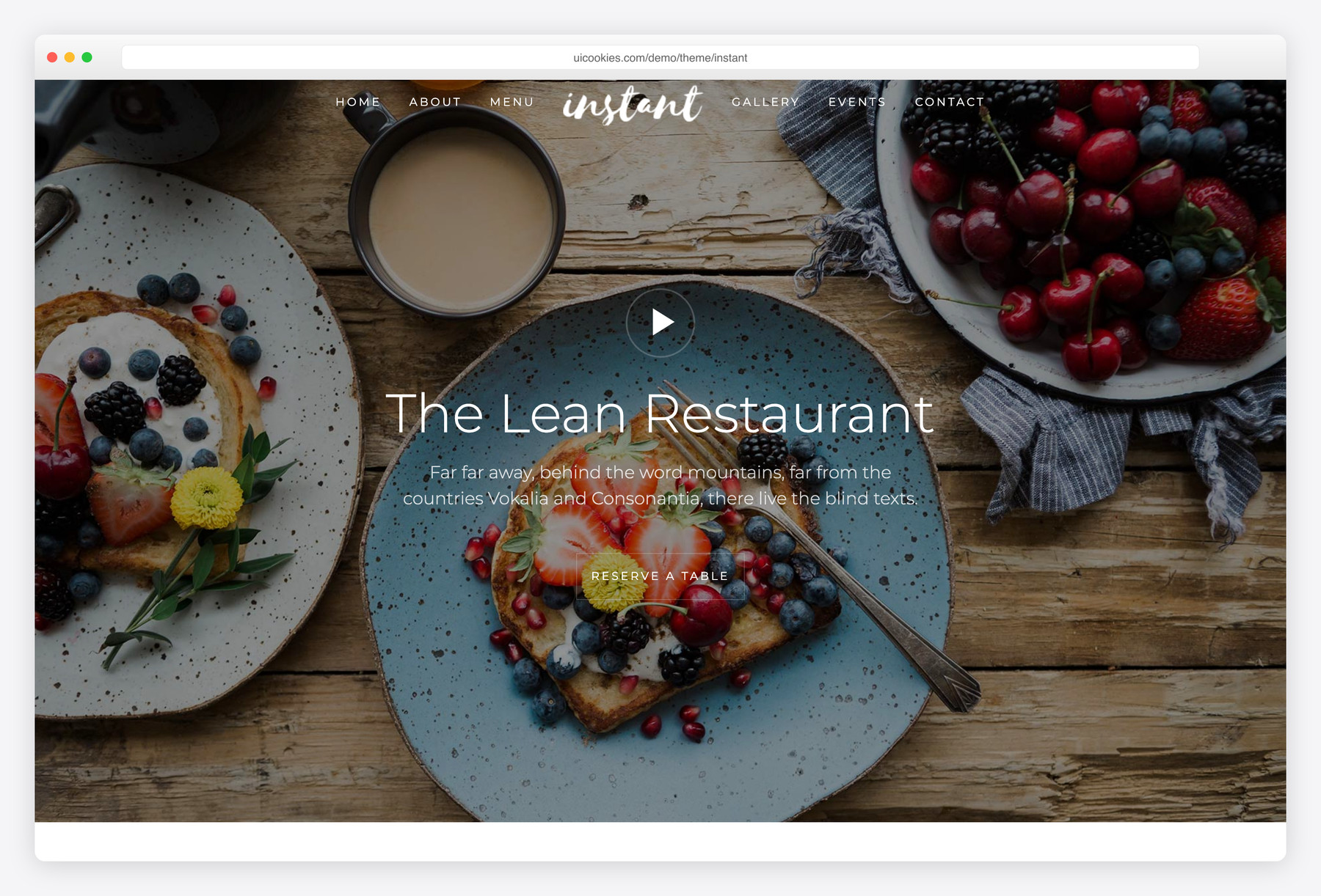 Instant — free business & multi-purpose website template by uiCookies