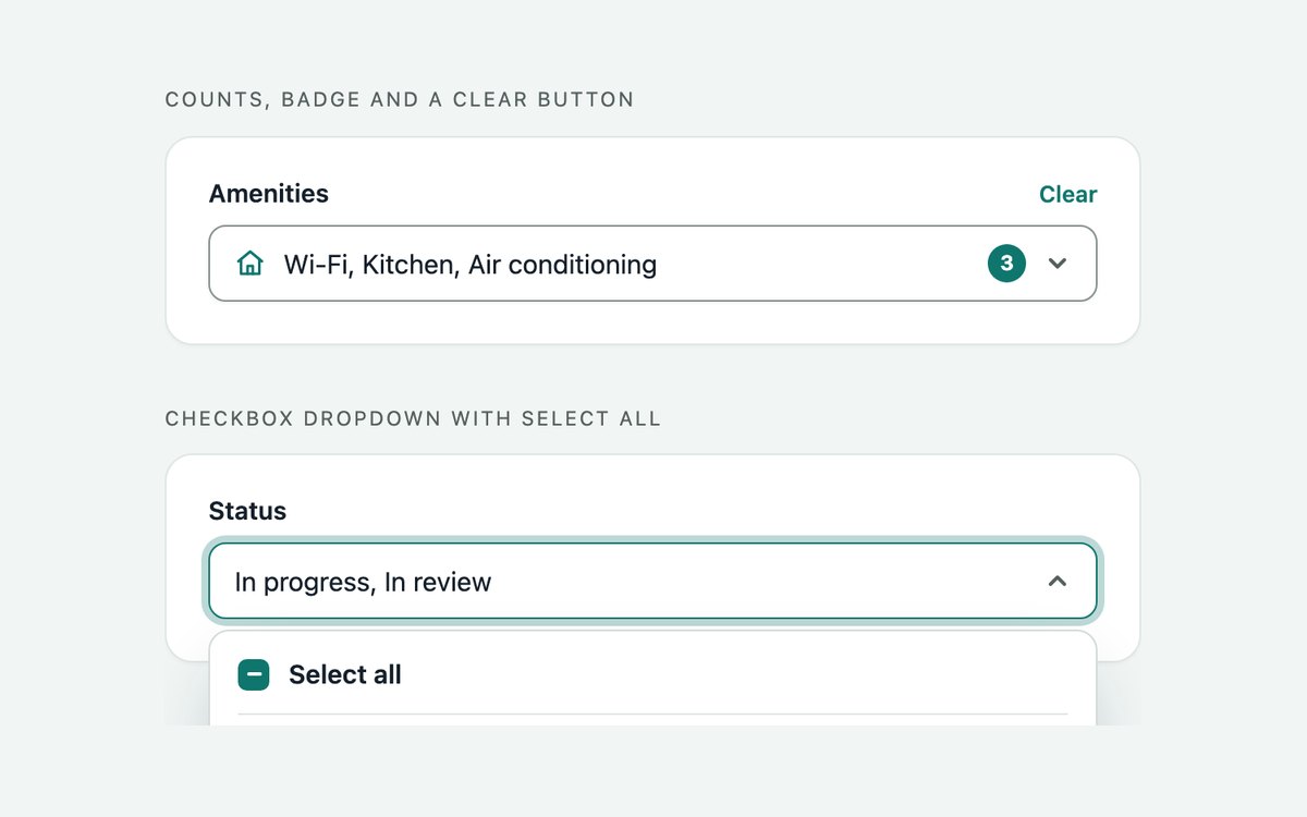 Checkbox Multiselect Dropdowns — free select snippet in CSS, Bootstrap and Tailwind by uiCookies