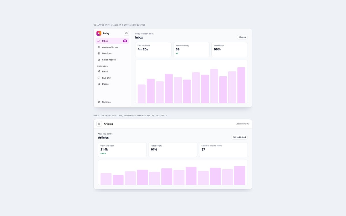 Modern CSS Sidebars — free sidebar snippet in CSS, Bootstrap and Tailwind by uiCookies