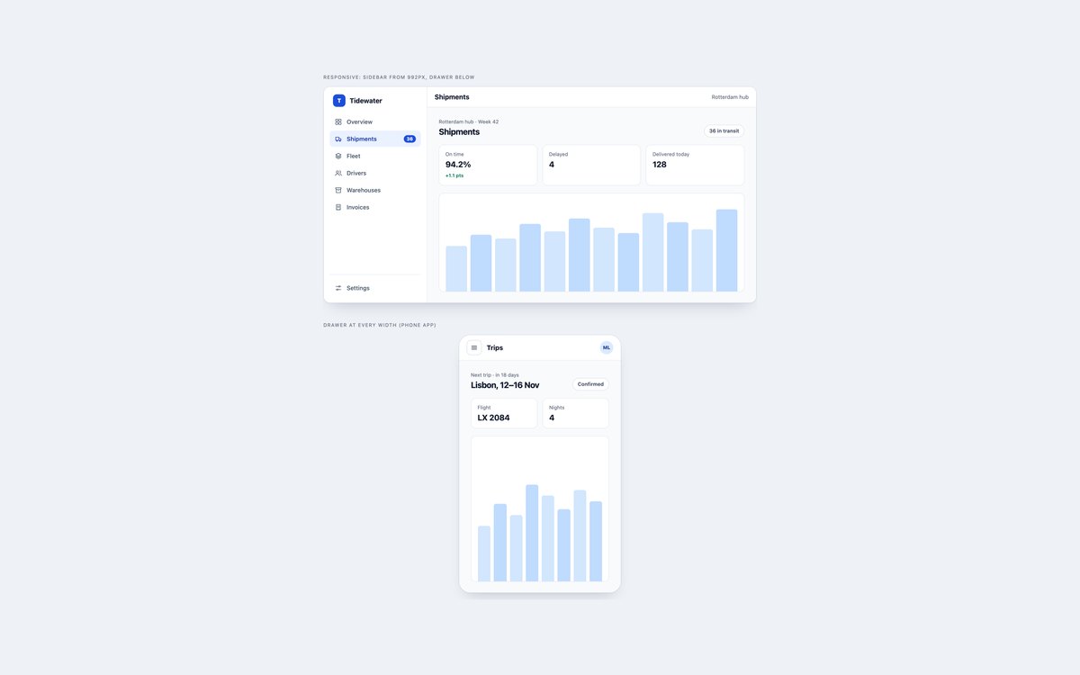Off-Canvas Sidebars — free sidebar snippet in CSS, Bootstrap and Tailwind by uiCookies