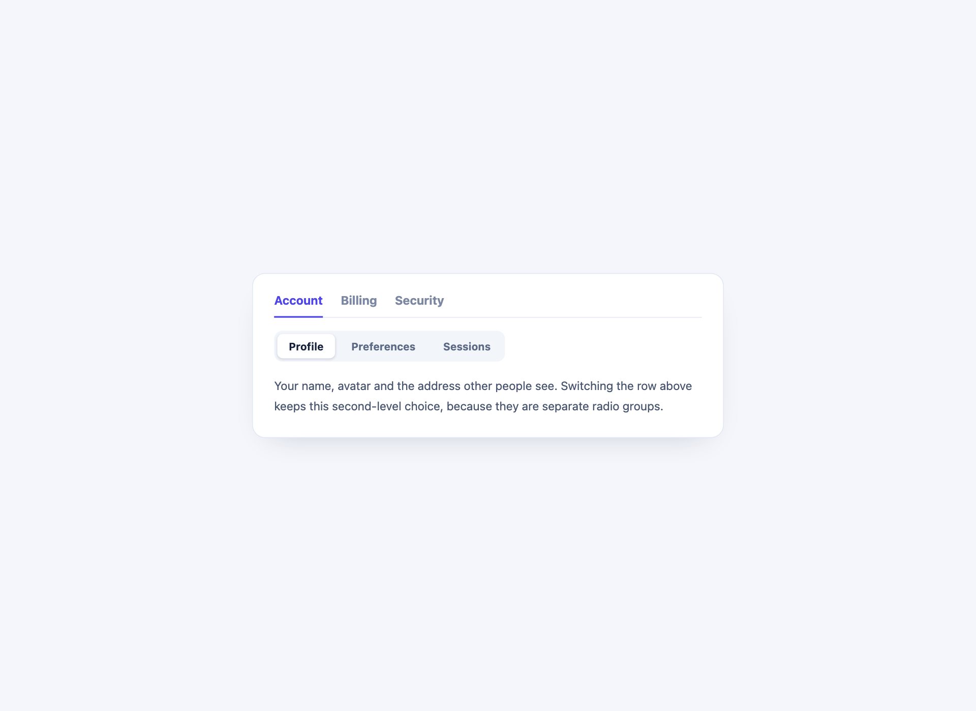 Two-Level Tabs — free CSS tab template by uiCookies