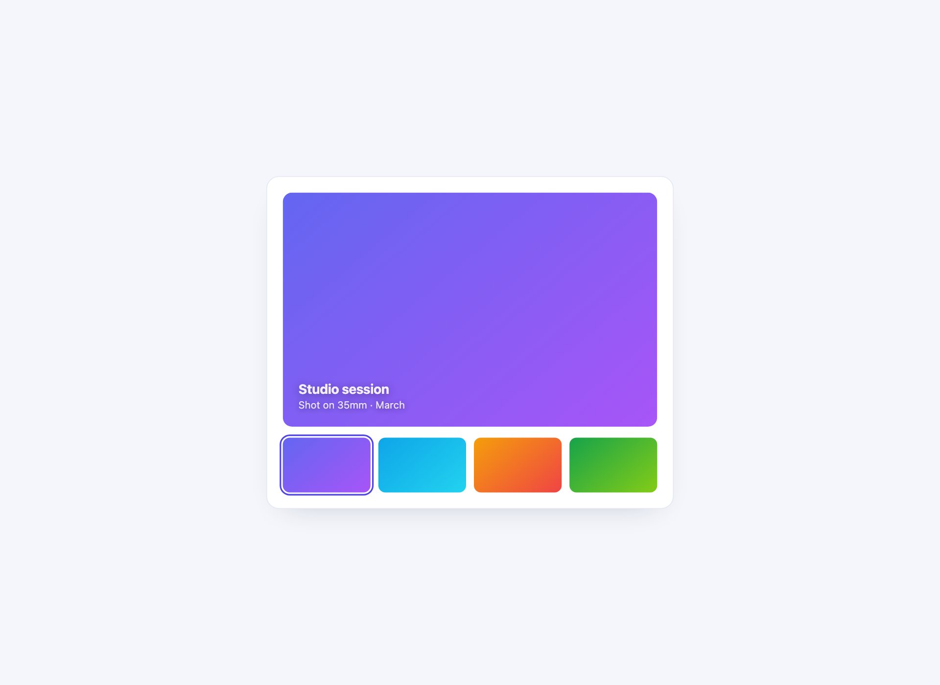 Media Tabs with Thumbnails — free CSS tab template by uiCookies