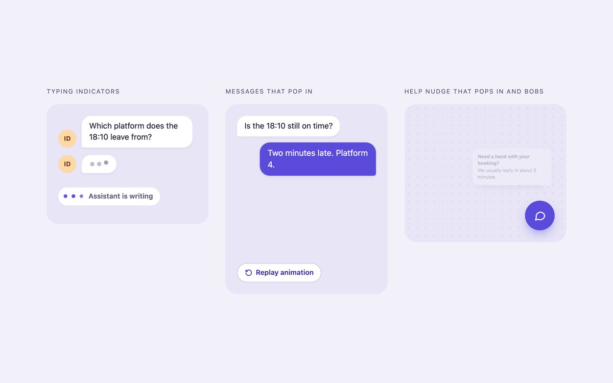 Animated Speech Bubbles — free speech bubble snippet in CSS, Bootstrap and Tailwind by uiCookies