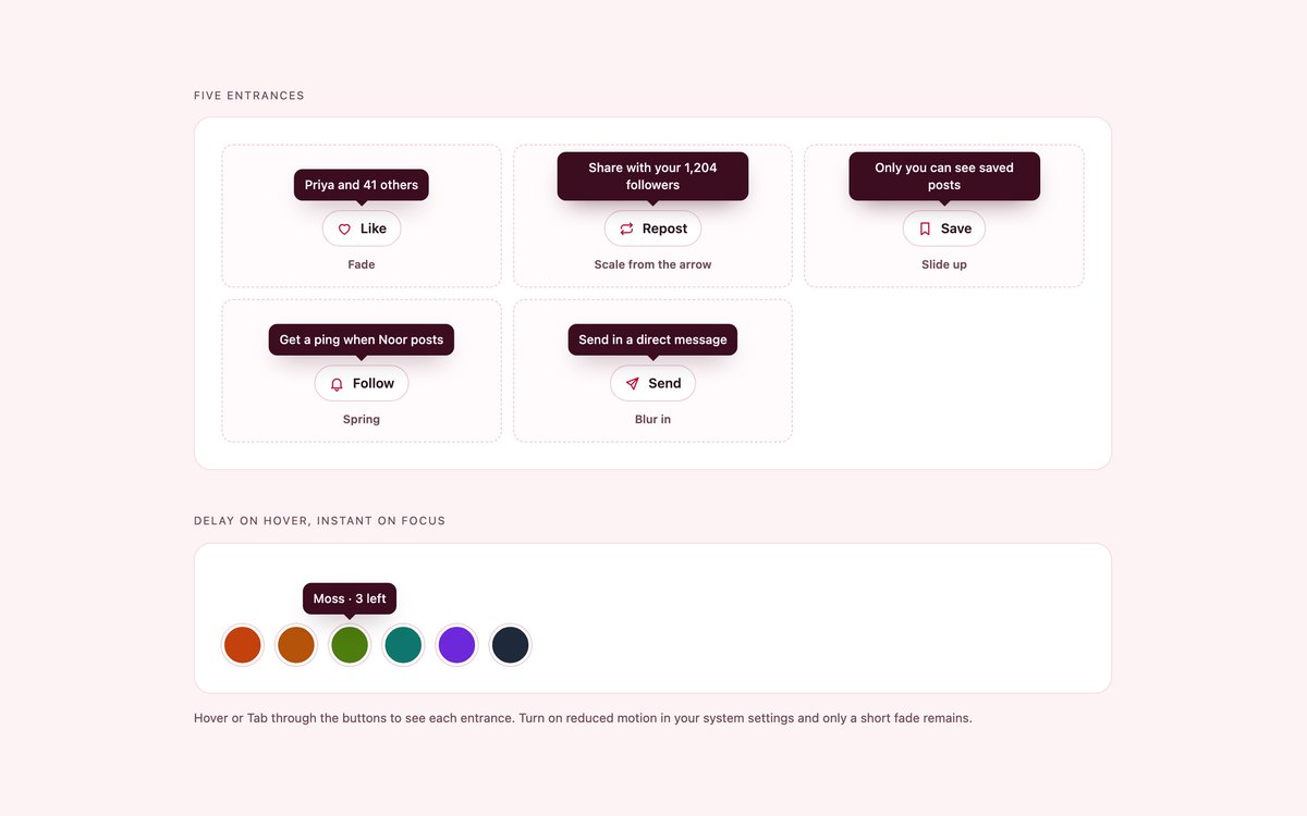 Animated Tooltips — free tooltip snippet in CSS, Bootstrap and Tailwind by uiCookies