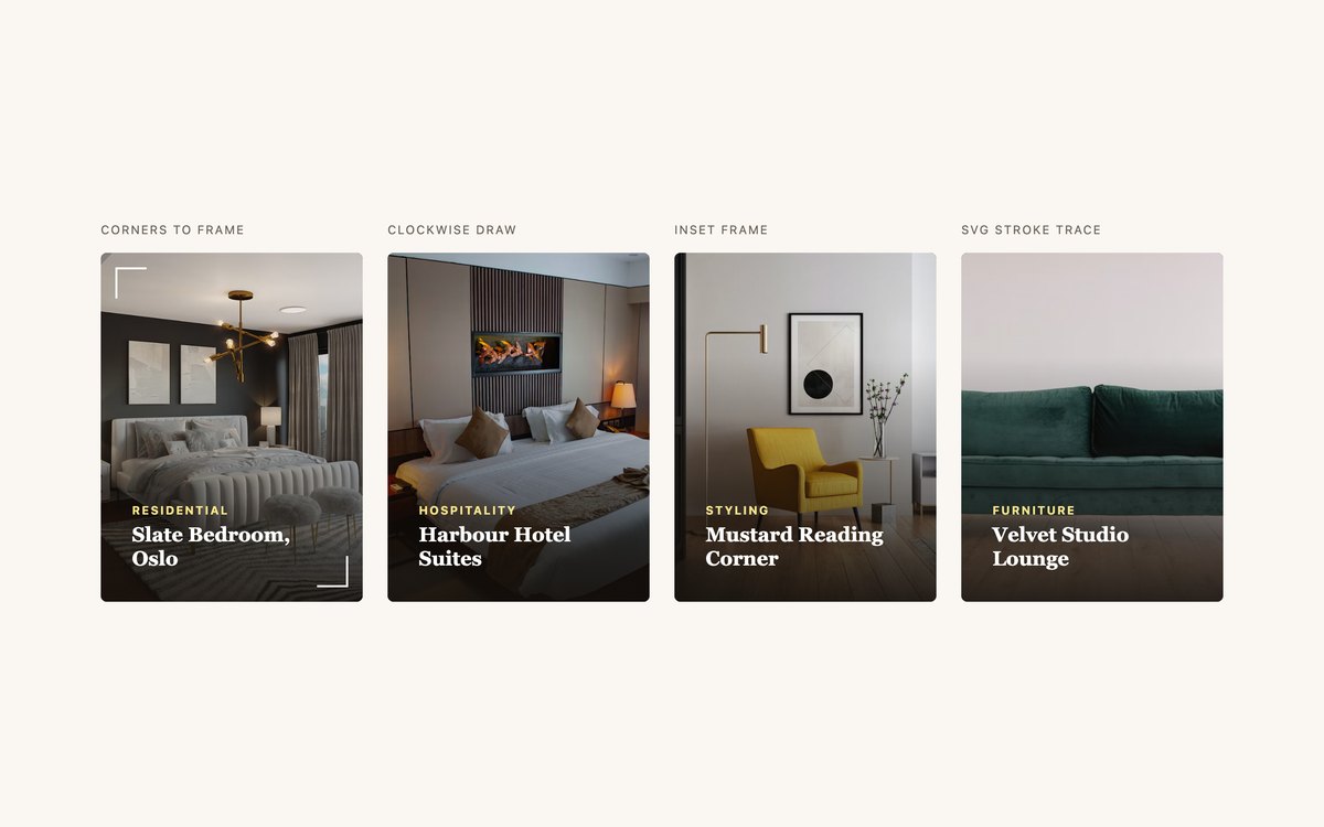 Border Draw Hover Effects — free CSS hover effect snippet in CSS, Bootstrap and Tailwind by uiCookies