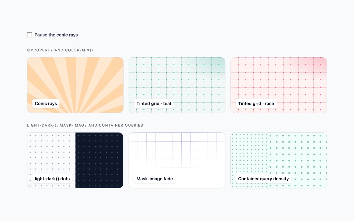 Modern CSS Background Patterns — free CSS background pattern snippet in CSS, Bootstrap and Tailwind by uiCookies