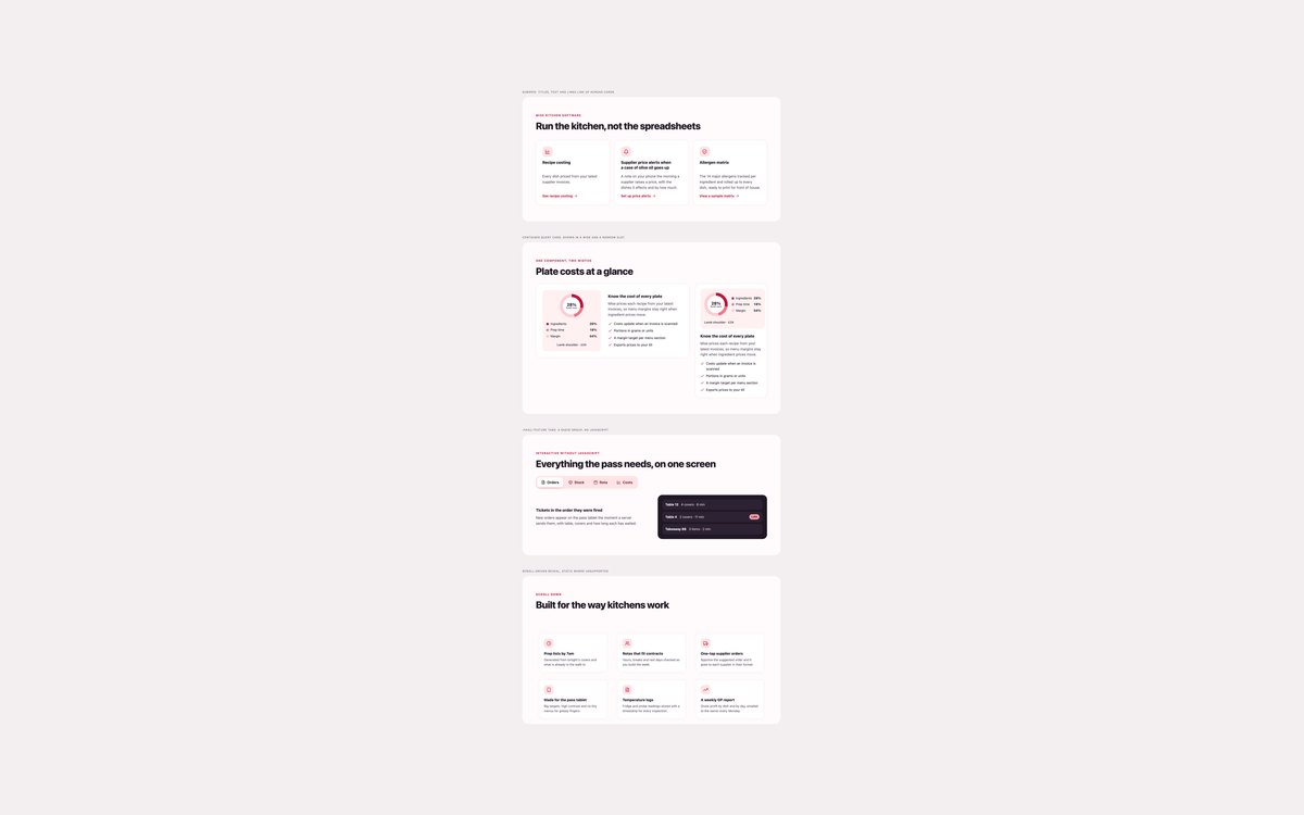 Modern CSS Feature Sections — free feature section snippet in CSS, Bootstrap and Tailwind by uiCookies