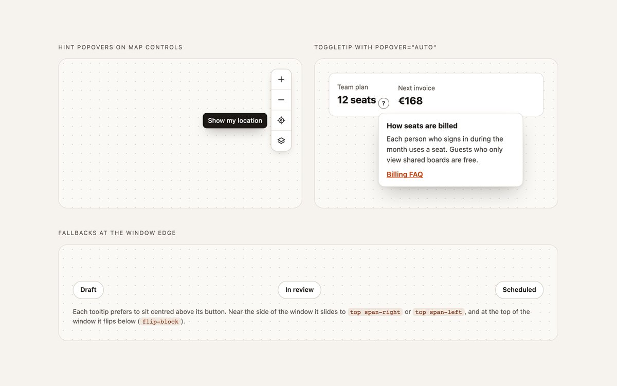 Modern CSS Tooltips — free tooltip snippet in CSS, Bootstrap and Tailwind by uiCookies