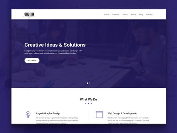 Simple Portfolio Website Template